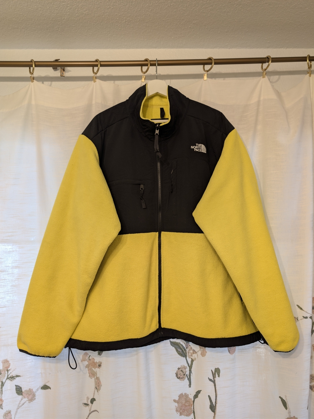 THE NORTH FACE MEN'S DENALI FLEECE JACKET Retro 95’ Yellow XXL 2XL